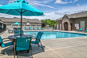 Swimming Pool with Lounge Chairs, at Whispering Hills, Omaha